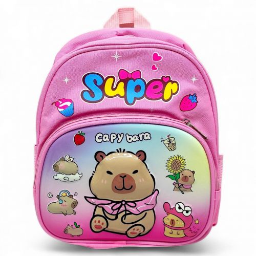 Рюкзак дитячий, 25х30х12 см (Капібара Рожевий)