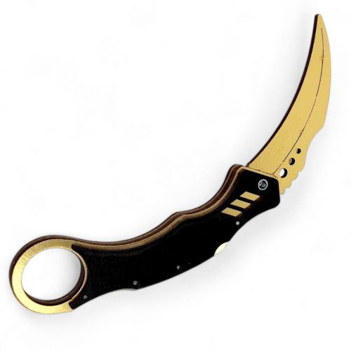 Іграшка ніж "Mantis CITRINE" (бронзовий) 21 см