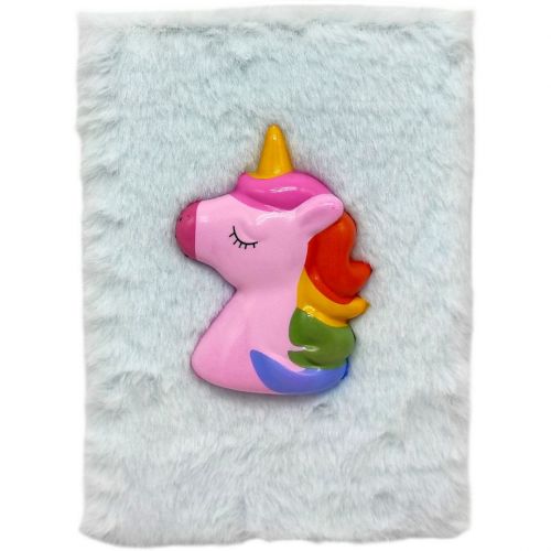 Блокнот хутряний, мʼякий А5 зі сквішем вид 8