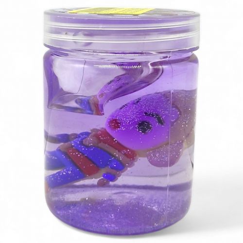 ІГРАШКА-АНТИСТРС СЛАЙМ З ФІГУРКОЮ "ГЕРОЇ МАРВЕЛ" (ФІОЛЕТОВИЙ)