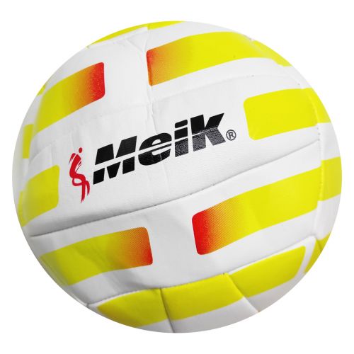 Мʼяч волейбол  PVC (ЖОВТИЙ В БІЛУ СМУЖКУ)