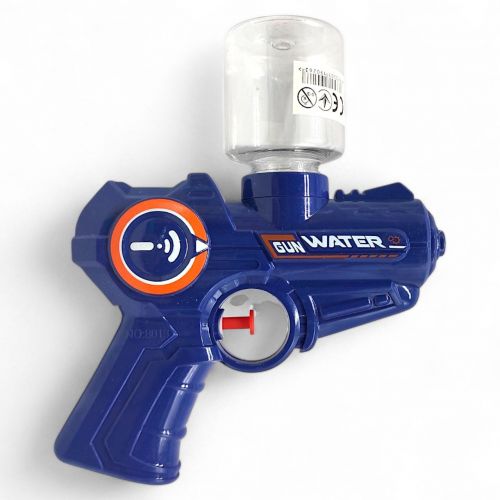 ВОДНИЙ ПІCТОЛЕТ З ПЛЯШКОЮ 15,5 СМ (СИНІЙ)