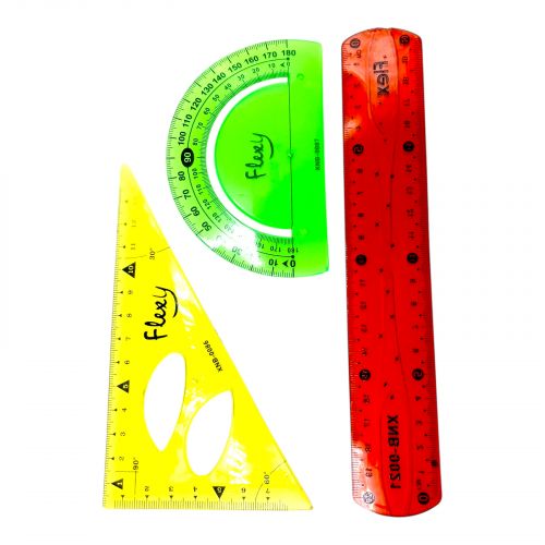 Набір трикутників 20 см "неломайка"