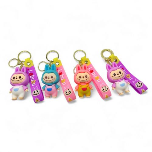 Брелок "Лабубу"  7 см гумовий (мікс видів, ціна за 1 шт)