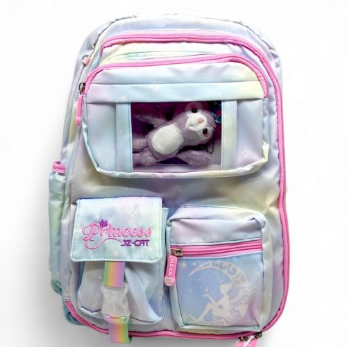 Рюкзак шкільний 30×46×17 см (БЛАКИТНИЙ)