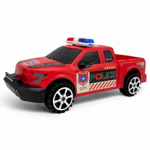 Машинка, інерція,у пакеті  (ЧЕРВОНА)