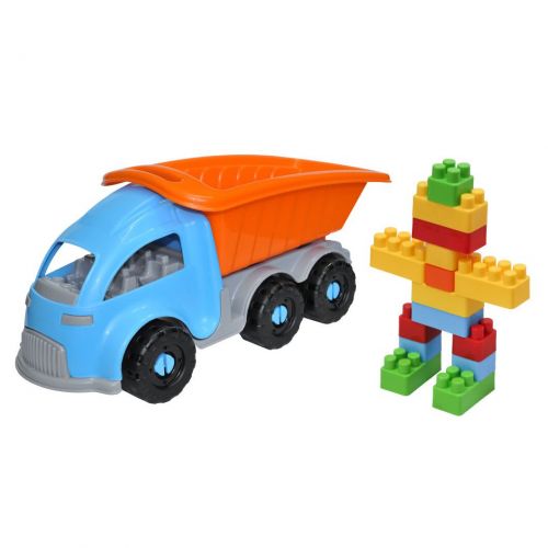 Авто "Самоскид з конструктором" 33 ел