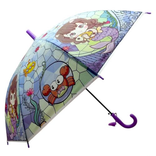 Парасолька тростина; висота - 70 см; діаметр купола - 80 см, (фіолетова)