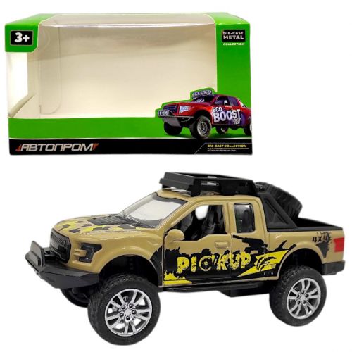 Металева машинка "FORD PICUP" (світло-коричневий)