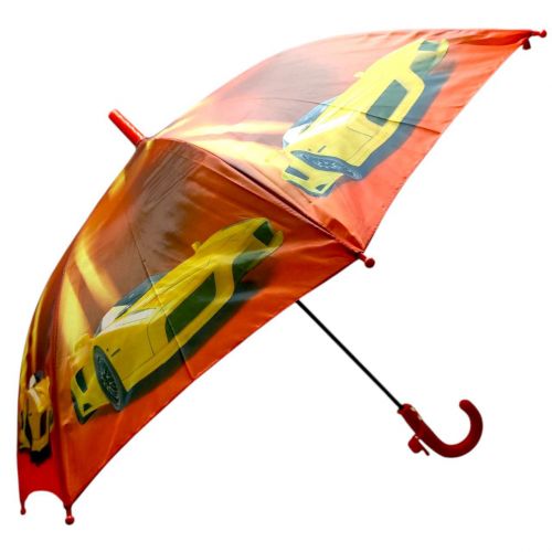 Дитяча парасолька (ЧЕРВОНА) З (МАШИНОЮ)
