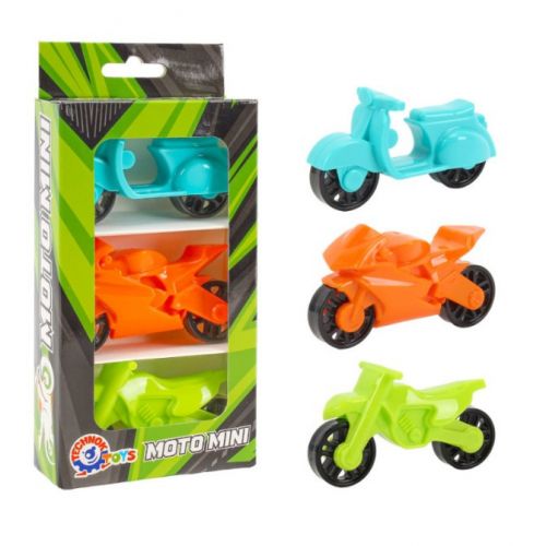 Ігровий набір "Мото Міні" (3 пластикові байка розміром 7 см)