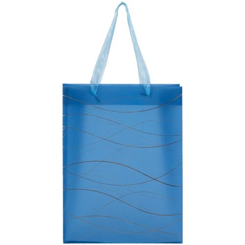 Пакет пластиковий подарунковий 25х19см, Waves-2