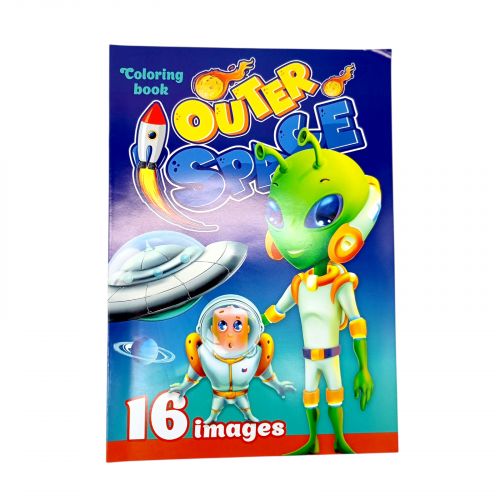Розфарбовка,210х297 мм, (OUTER SPACE)