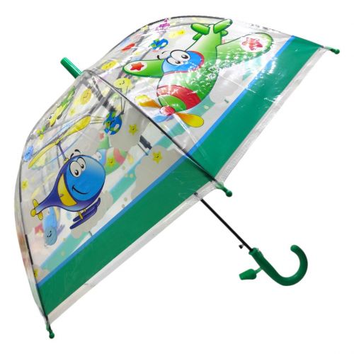 Дитяча парасолька ПОТЯГИ, довжина - 66 см; діаметр купола - 69 см (БІРЮЗОВИЙ)