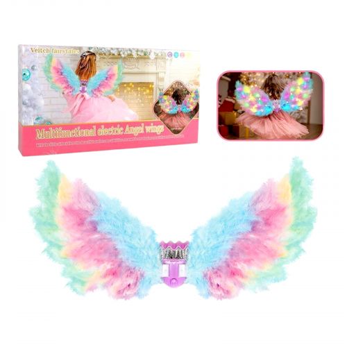 Крила 80х45 см, підсвічування, рух, мелодія, ремінці для кріплення, режими підсвічування, беззвучний режим, в коробці