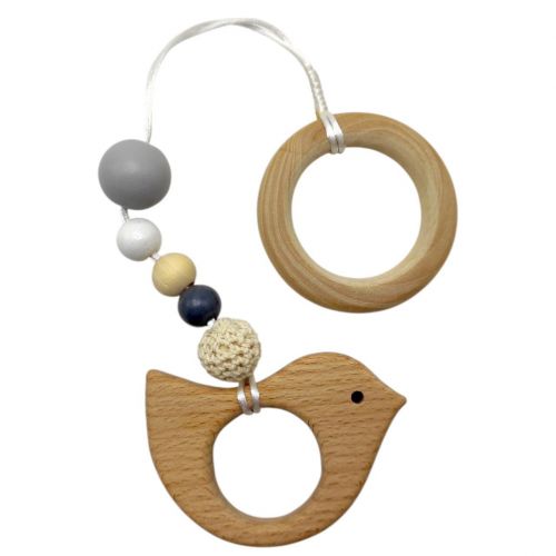 Гризунок-прорізувач деревʼяний (ПТАШЕЧКА)