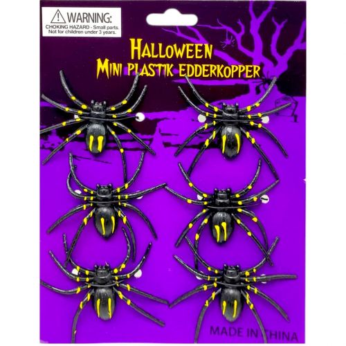 Павук тарантул 6 штук, 6 см