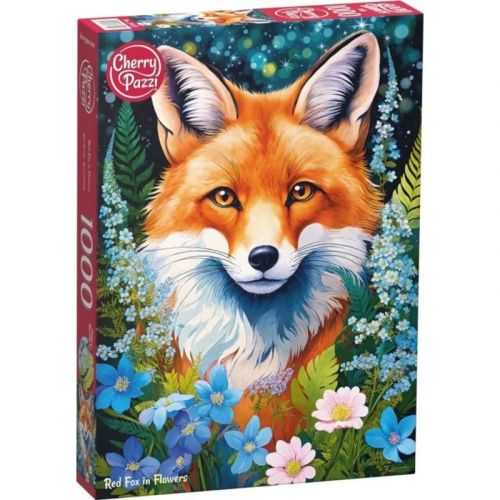 Пазл "Лисиця в квітах" 1000 ел
