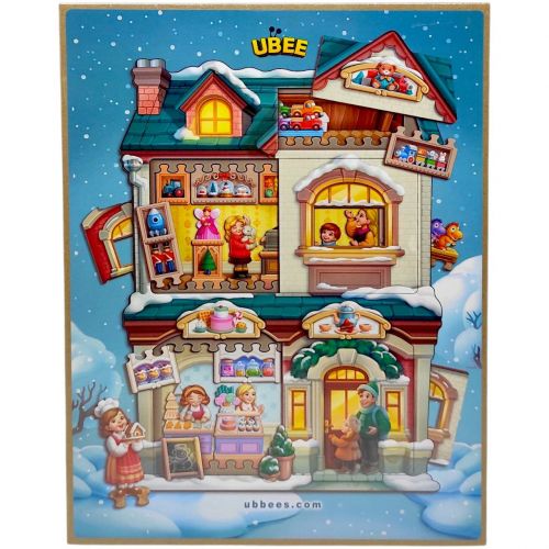 Дерев'янний вкладиш "Крамниця іграшок"