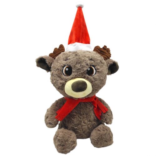 М'яка іграшка "Олень новорічний" 26 см