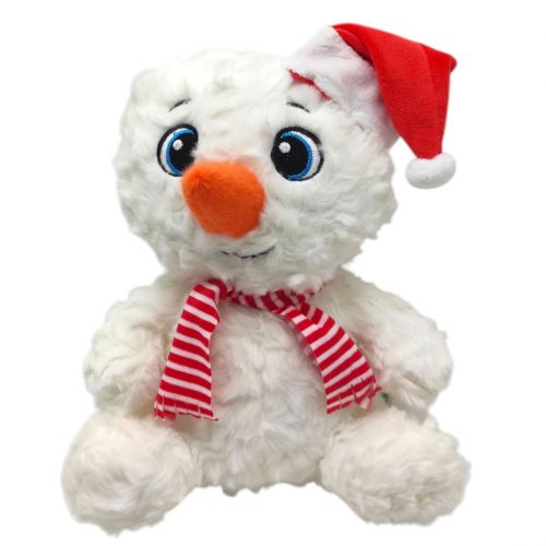 М'яка іграшка "Сніговик новорічний" 26 см