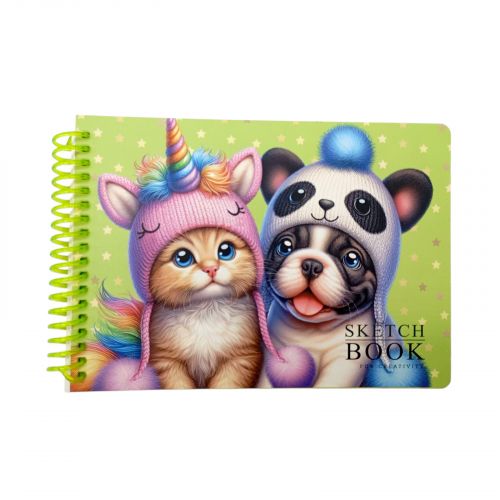 Скетчбук B6, 24 листа