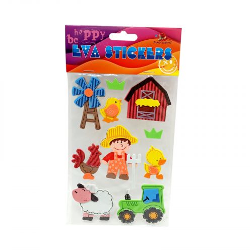 Наліпки з EVA 11.5х18см