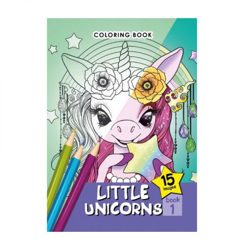 Розфарбовка А5 (LITTLE UNICORNS 1)