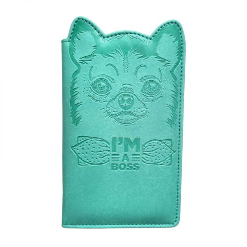 Блокнот,Кожзам,А6, 64аркуші (СОБАЧКА)