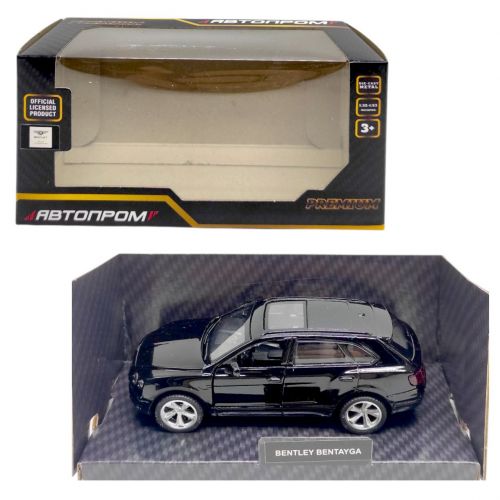 Машинка металева 1:45 BENTLEY BENTAYGA, (ЧОРНА)