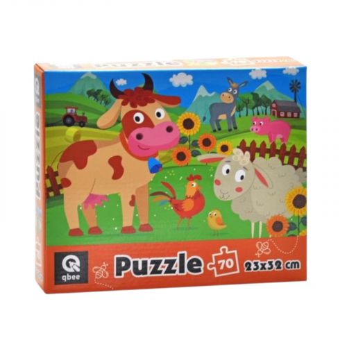 Пазли - 70 елм. "Мешканці ферми"