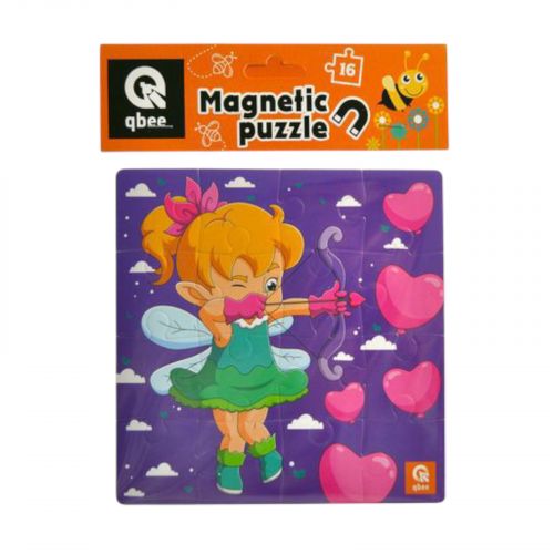 Пазли фомові магнітні - 16 елм. "Дівчина Дея"