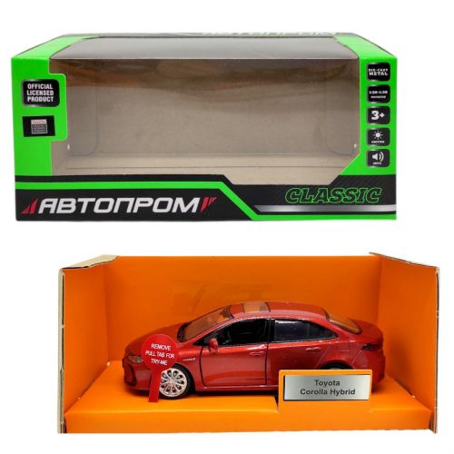 Машина металева "АВТОПРОМ. Toyota Corolla Hybrid"