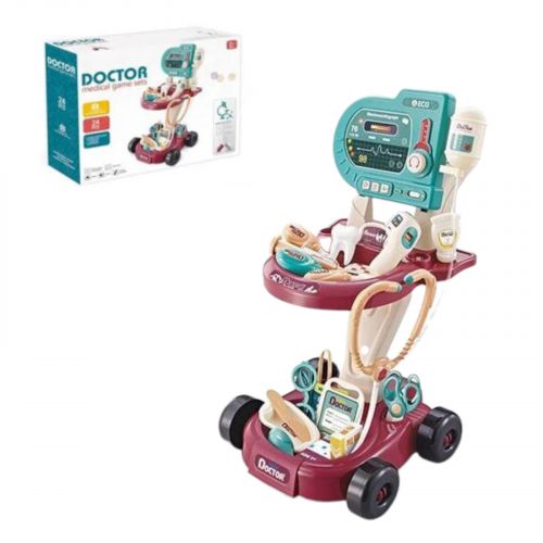 Набір лікаря 24 предмети, "Апарат реанімації", світло, звук, у коробці
