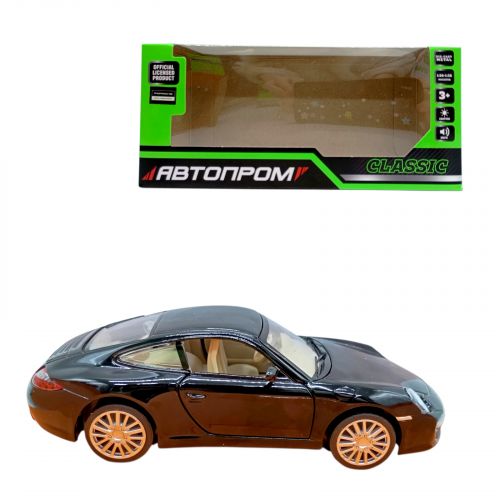 Машина мет. 1:32  Porsche 911 Carrera S (ЧОРНИЙ)