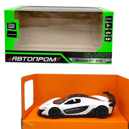 Машинка металева "АВТОПРОМ. Mclaren" (БІЛА)