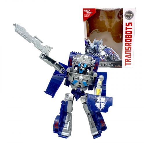 Трансформер, світло. звук, аксесуари, у коробці 30х24х8*5 см.