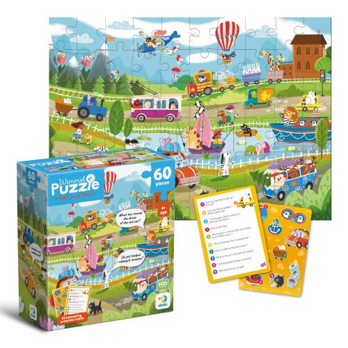 Віммельпазл "Диво-транспорт", 60 ел