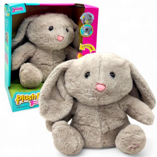 М;яка іграшка-Нічник (ЗАЙЧИК) коробка 29х31х17 см