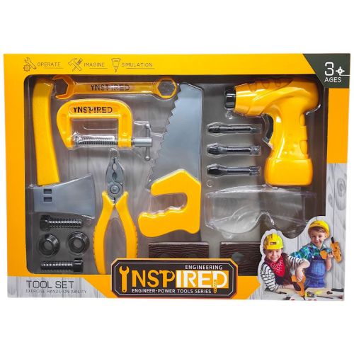 Набір інструментів ігровий (ВИД 2) коробка 41,4х30х6,5 см