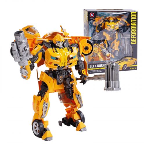 Трансформер металеві елементи, зброя, інструкція, в коробці