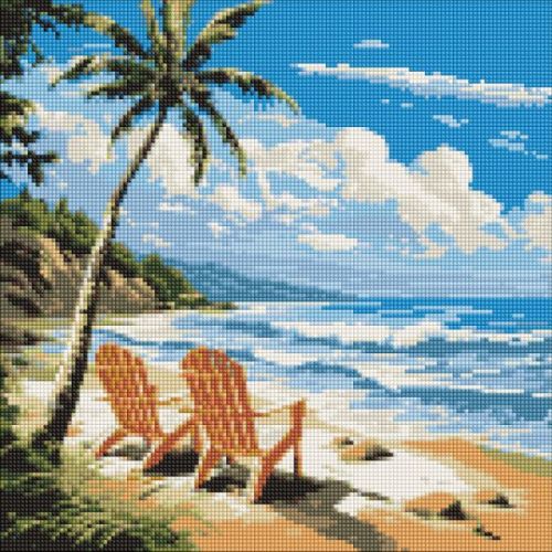 Алмазна мозаїка - "Світ для закоханих" ©art_selena_ua, 40х40см