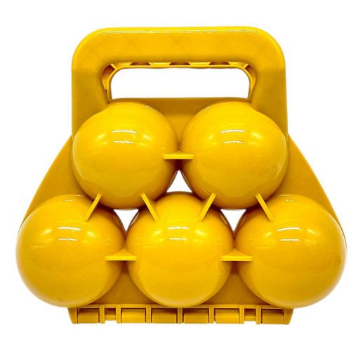 Сніжколіп  5 сніжок, у сітці (ГІРЧИЧНИЙ)