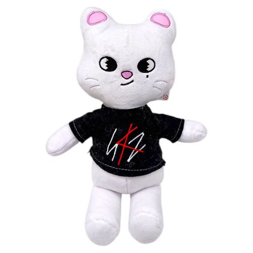 М'яка іграшка "Skzoo. білий тхір Джинірет" (персонаж Хьонджіна) 28 см
