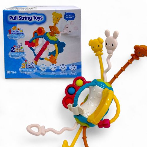 Брязкальце Монтессорі "Розвиваючі тваринки" 12*11*12  см