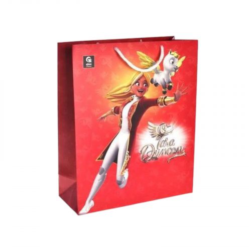 Пакет паперовий M "Тара Данкан" р.27x33x11 см