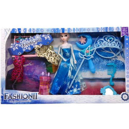 Лялька з аксесуарами (герої, висота 31 см, одяг, аксесуари, прикраси для дитини) в коробці