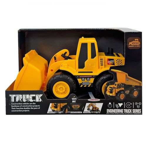 Машина будтехніка,батар.,свiтло,звук,у короб.19,5*11,5*10 см.