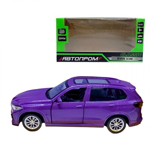 МАШИНКА АВТОПРОМ  BMW X5M (ФІОЛЕТОВА)