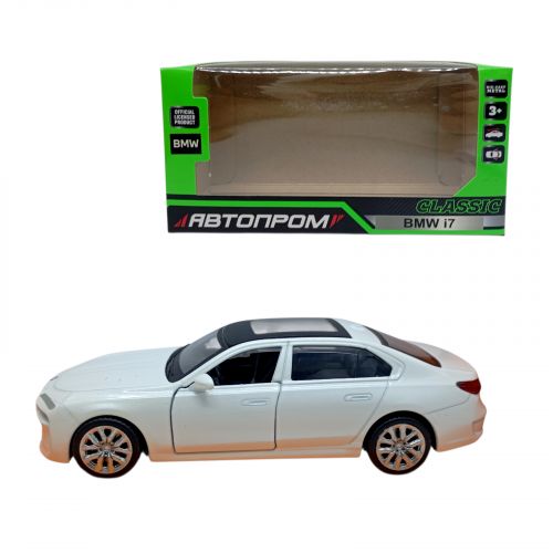 МАШИНКА АВТОПРОМ BMW i7 G70 (БІЛА)